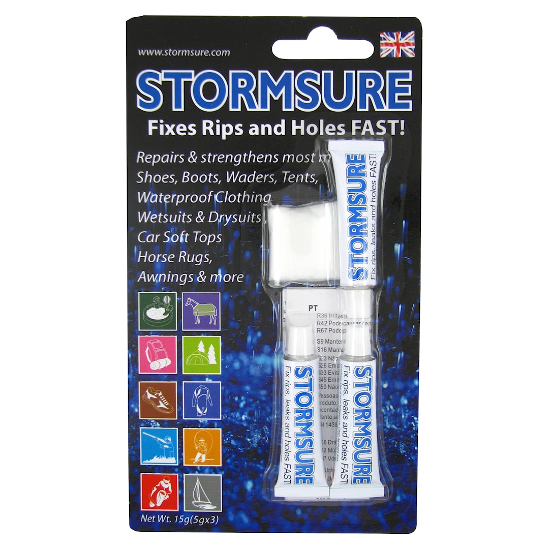 Stormsure reparationslim 5 g klart 3 st/pkt