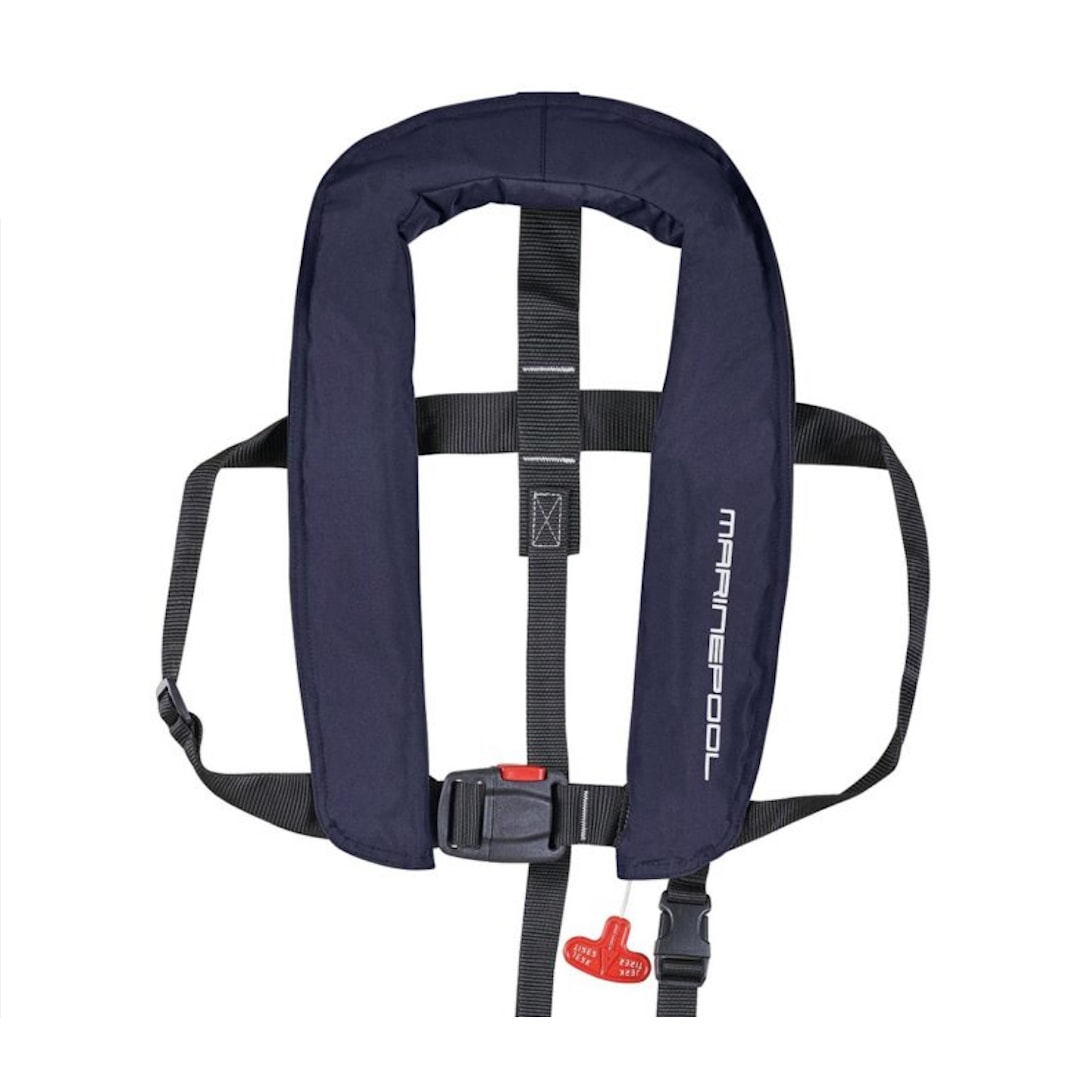 Marinepool Classic 3D 150N automatiskt uppbl&aring;sbar flytv&auml;st