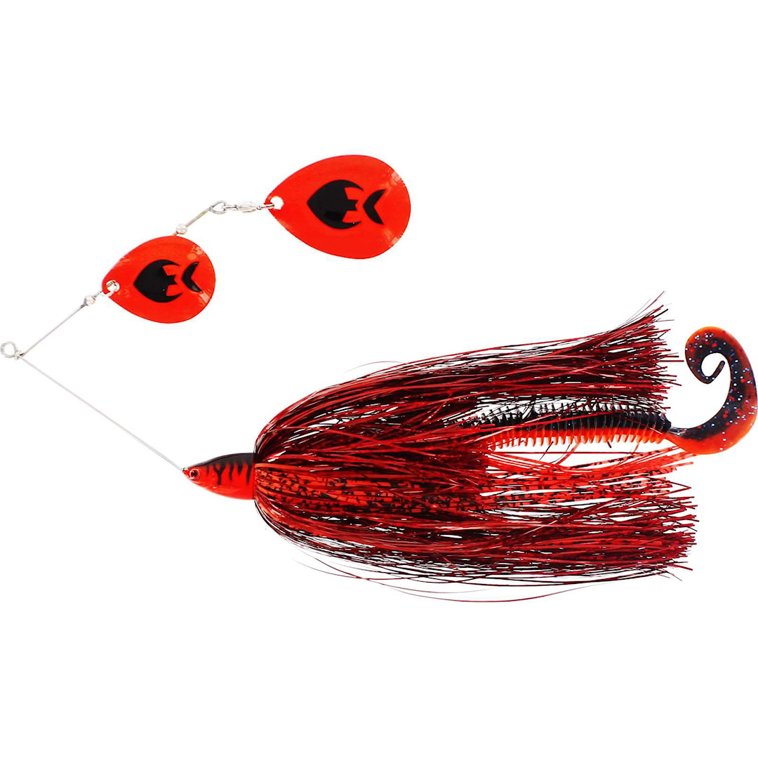 Läs mer om Westin MonsterVibe 65 g spinnerbait Flash Red