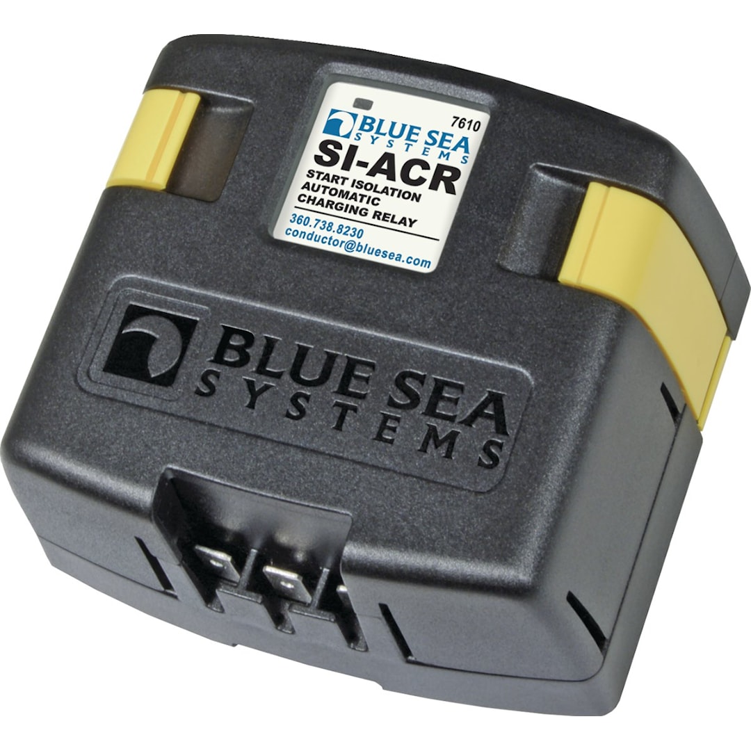 Läs mer om Blue Sea SI-ACR 120A automatiskt laddningsrelä