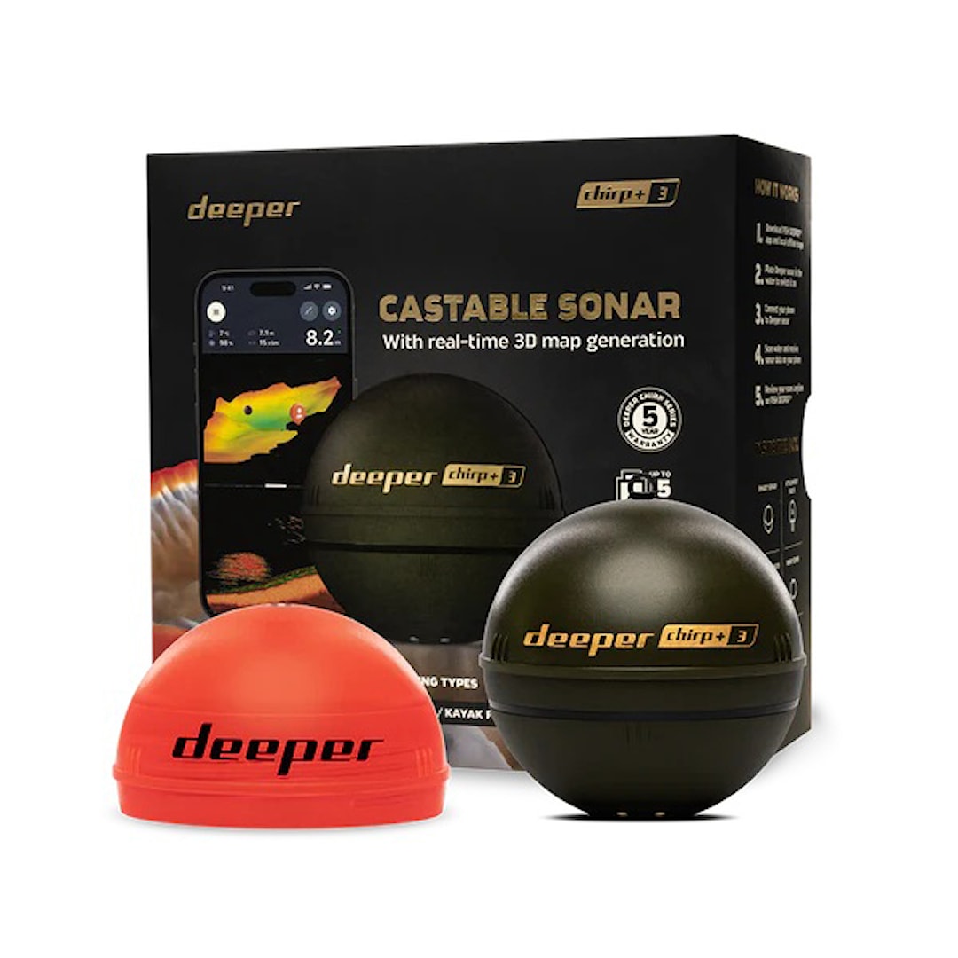 Deeper Smart Sonar CHIRP+ 3 tr&aring;dl&ouml;st ekolod