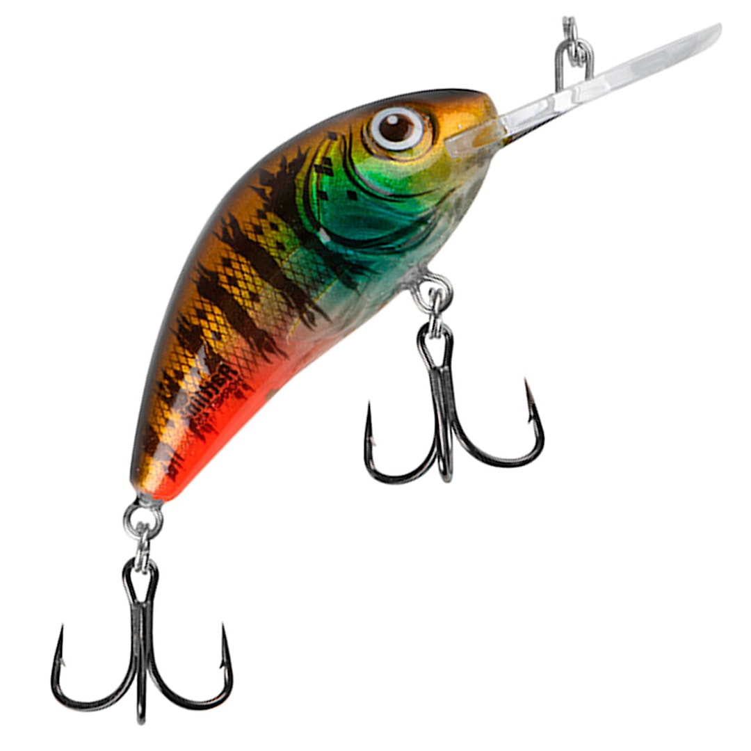 Läs mer om Salmo Rattlin´ Hornet 5.5F 5,5 cm vaappu Clear Floating Hot Gill