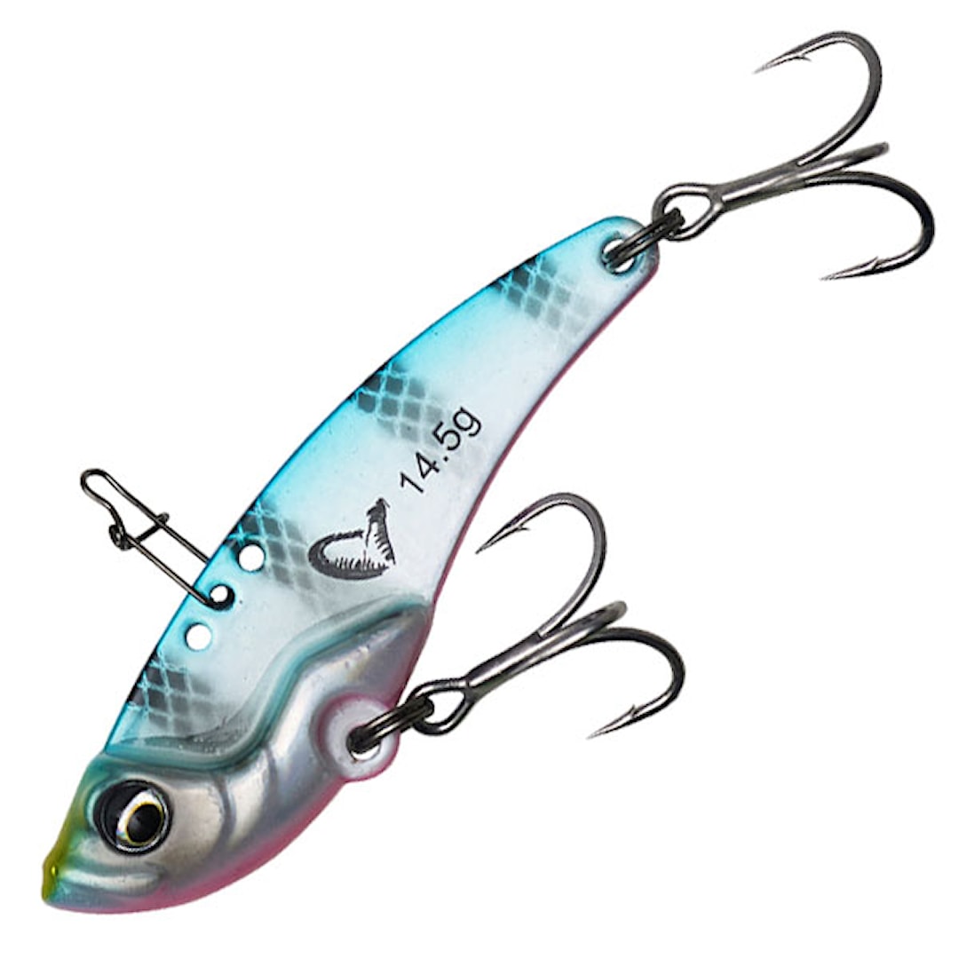 Savage Gear VIB Blade 85 g Blue Pink Stripes