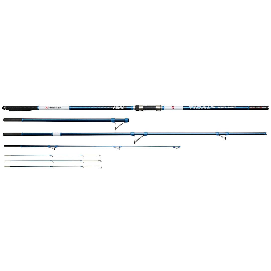 Läs mer om Penn Tidal XR Hybrid Tip Lowrider haspelspö 420-480 cm 100-250 g 3+1-delat