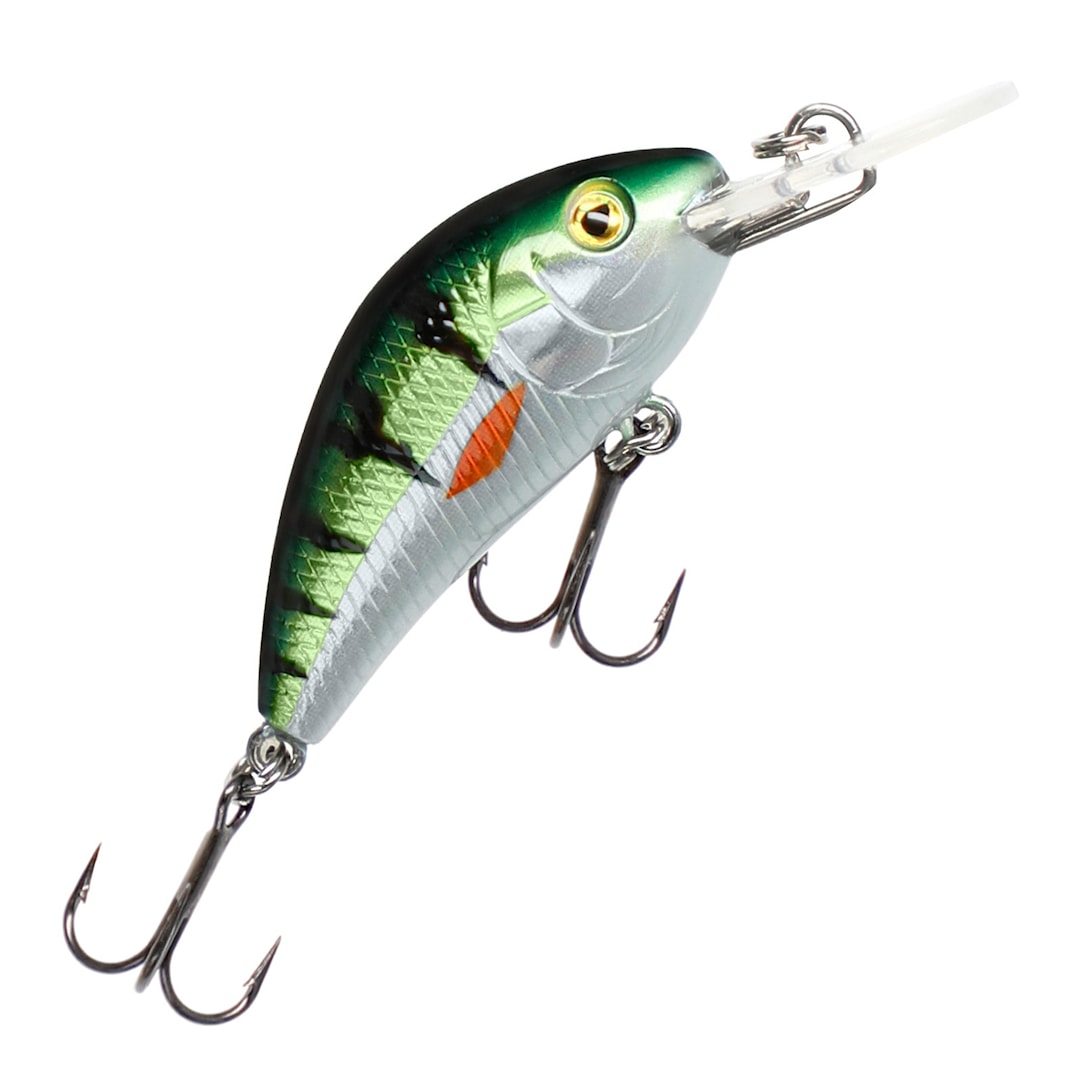 Läs mer om Mikado Fishunter Cavalier 4 cm wobbler Natural Perch