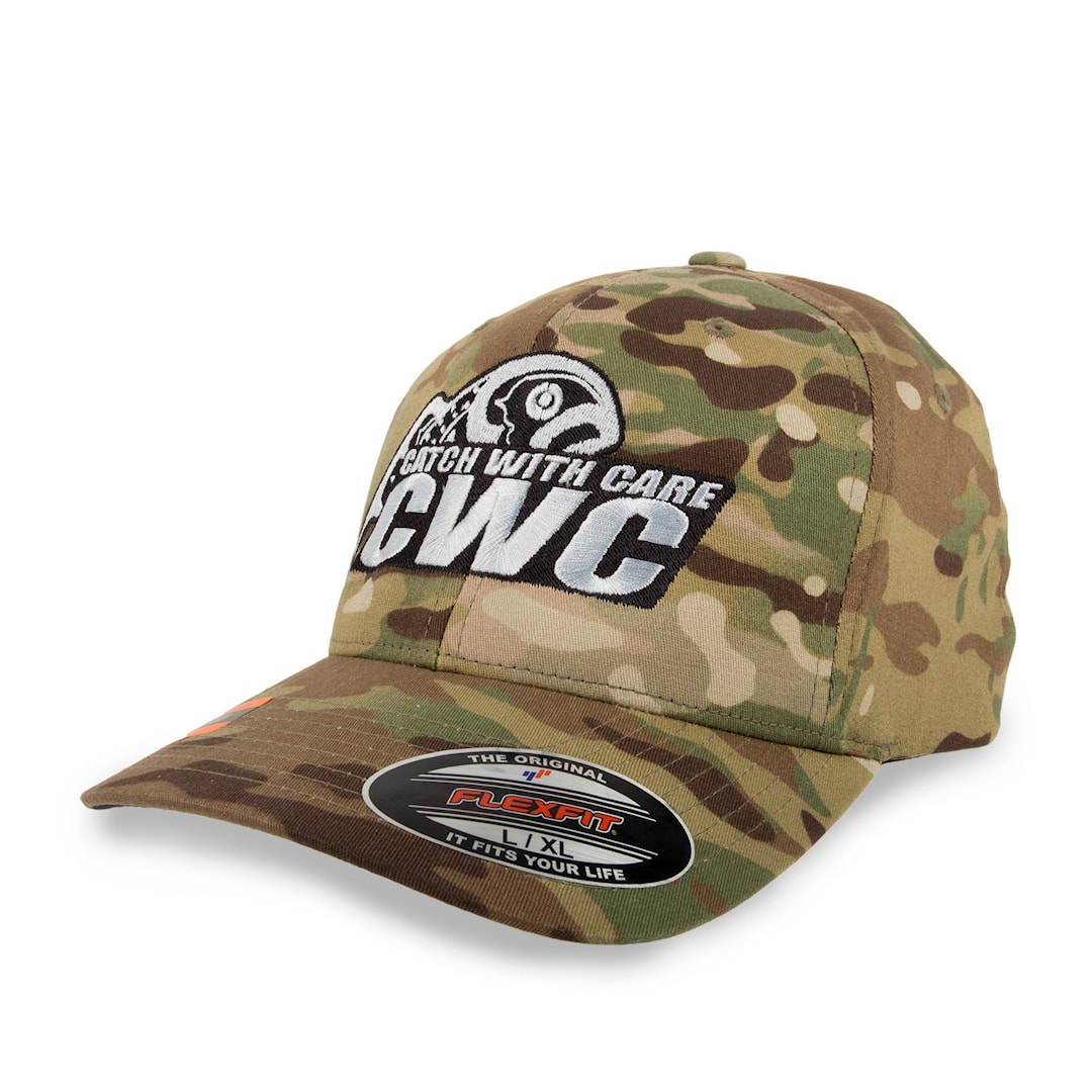 CWC Flexfit Cap Camo S/M lippis