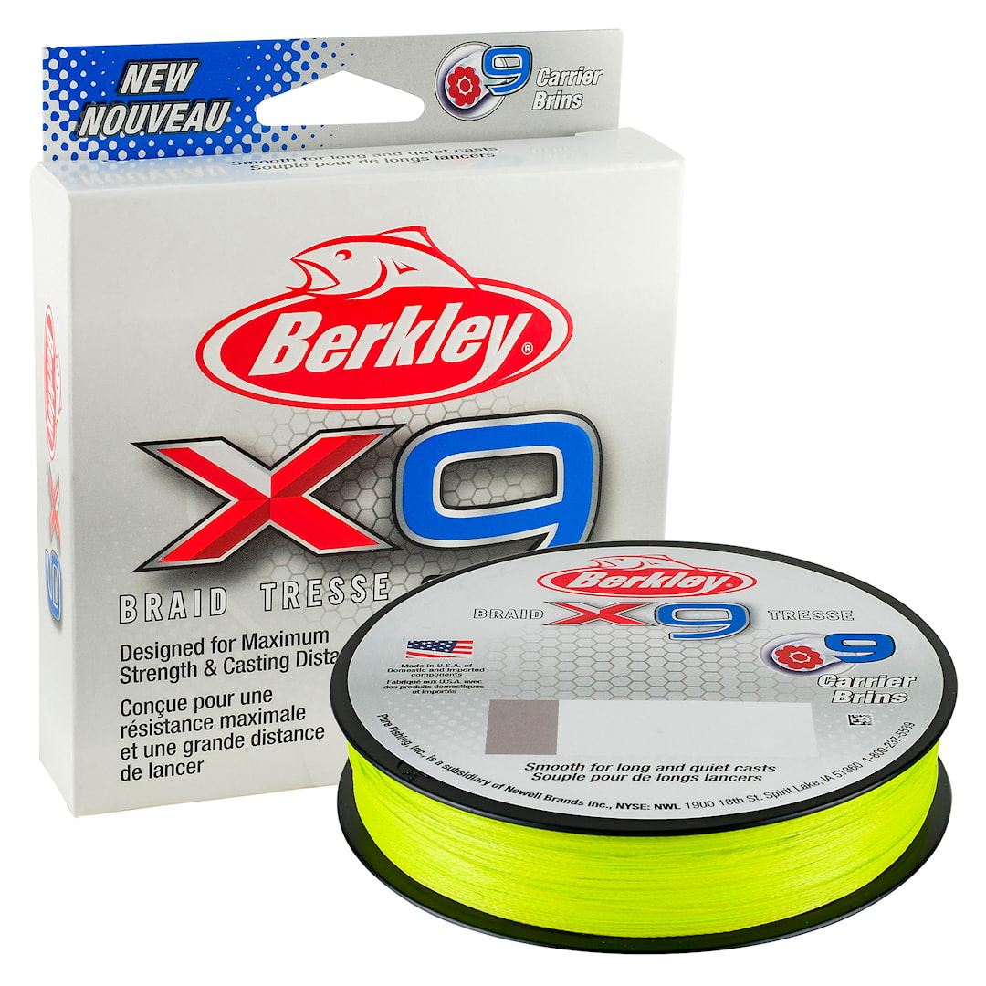 Berkley X9 Flame Green M Kuitusiima
