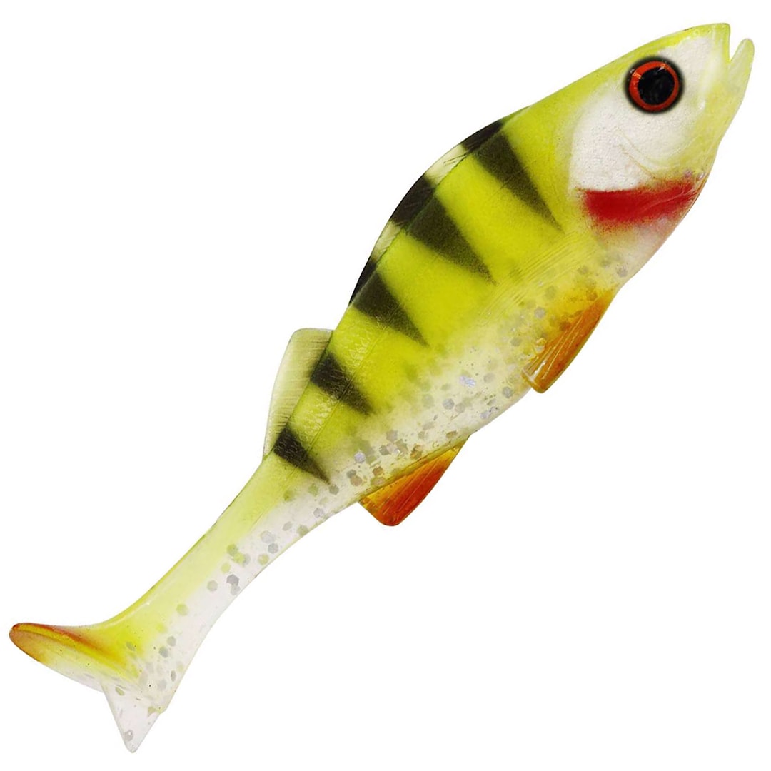 Läs mer om Westin Original Perch 7 cm jigg 2 st/pkt Yellow Perch