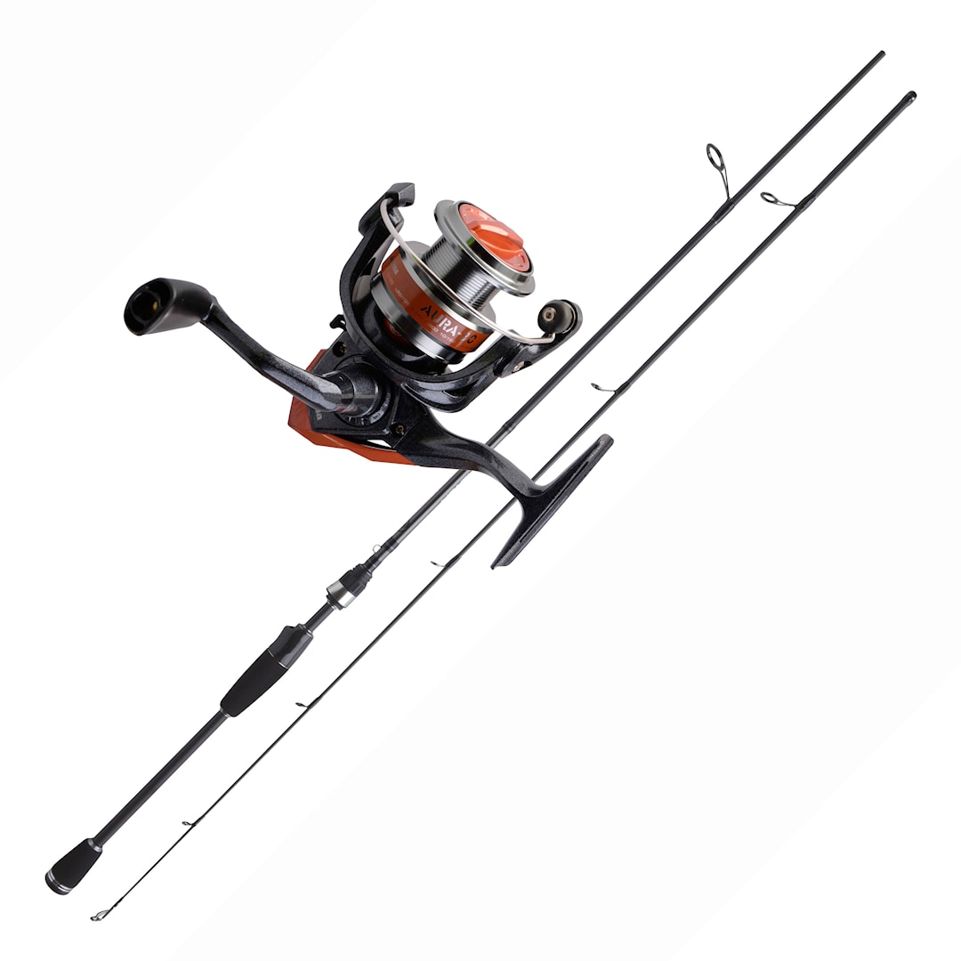 Okuma Aura 20 + Altera Jig Spin 183cm 4-18g haspelset