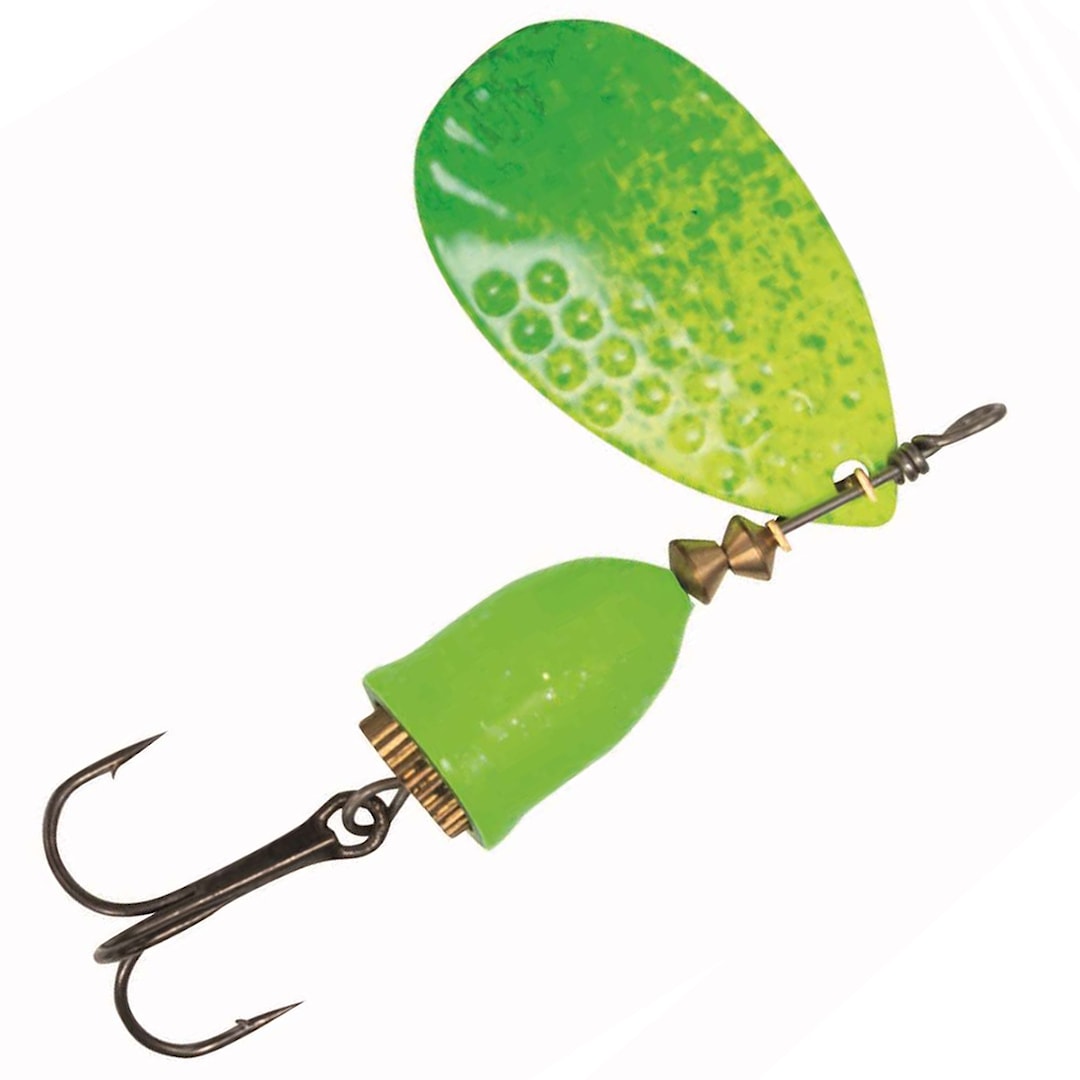 Kinetic Gekko 8 g spinnare Green Yellow UV