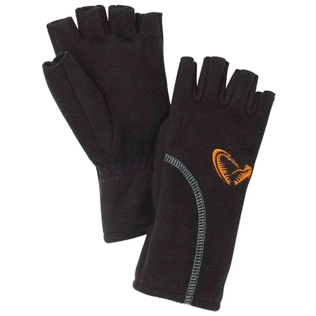 Savage Gear Wind Pro Half Finger fingerlösa handskar XL