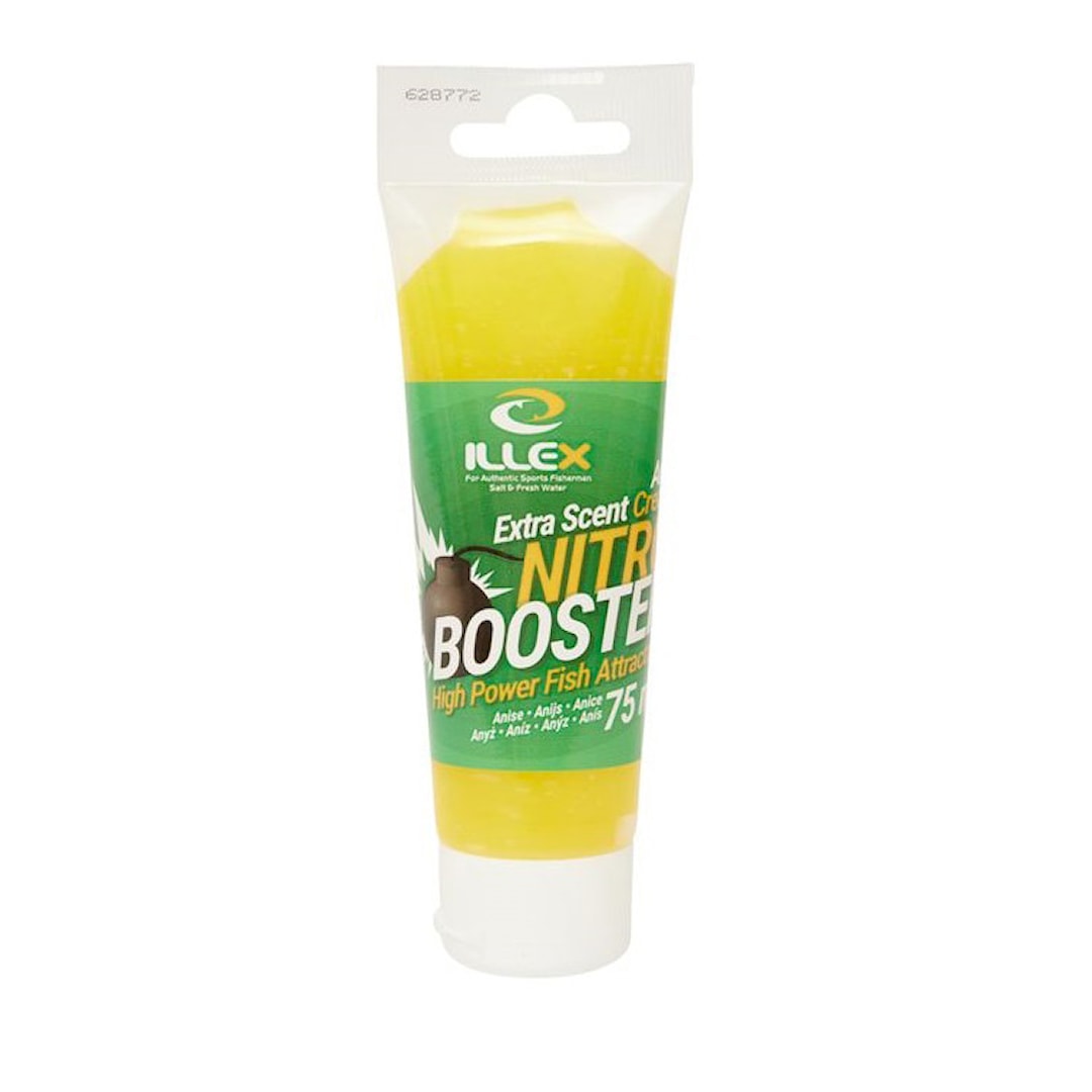 Läs mer om Illex Nitro Booster Cream doftkräm anis / gul