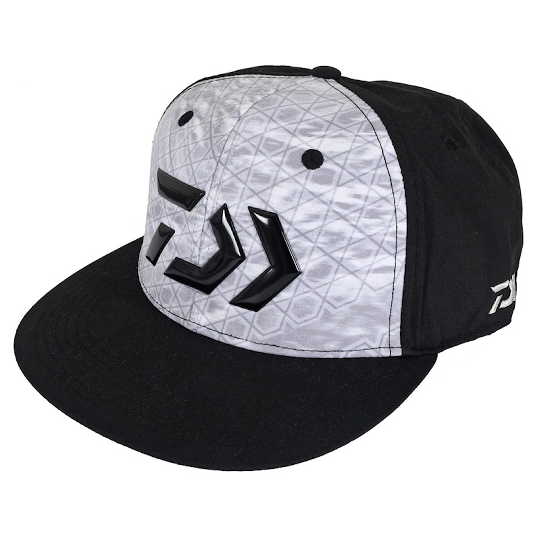Daiwa Graphic Cap Flat Bill Gray keps
