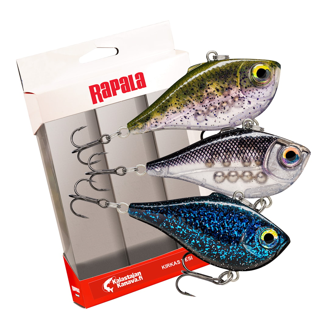 Rapala Rippin Rap 5 cm lajitelma Kalastajan Kanava 1 kirkas vesi