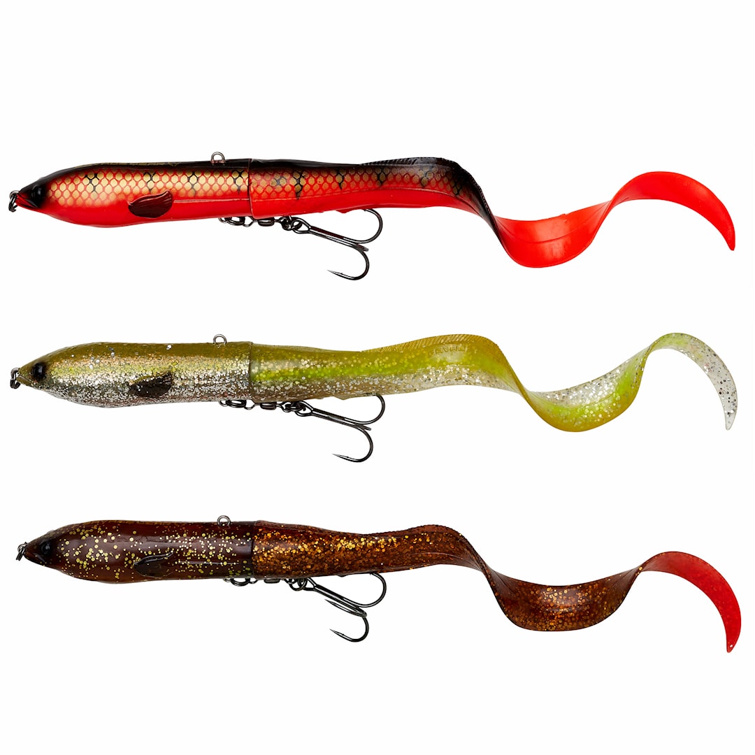 Läs mer om Savage Gear 3D Hard Eel 17 cm sortiment 3 st