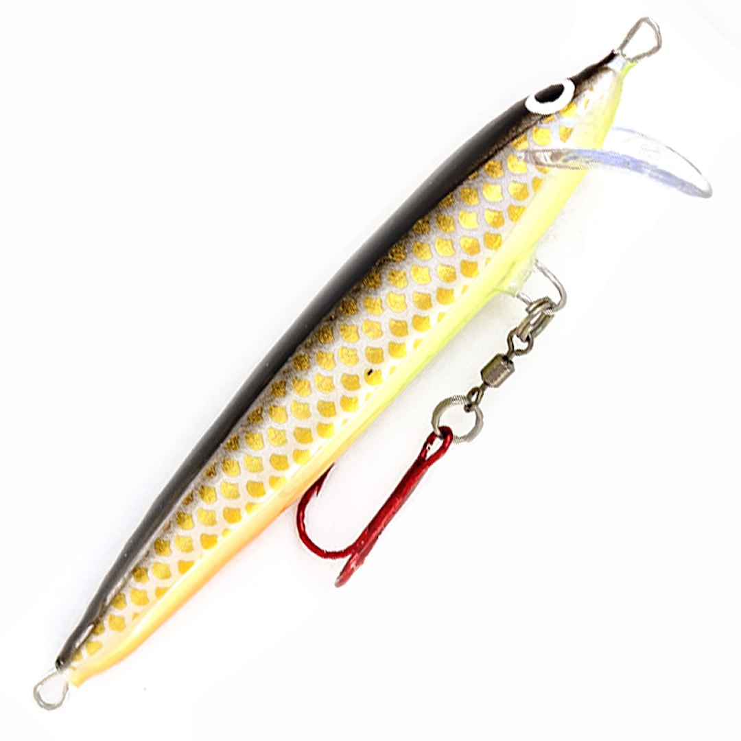 HK Varma Pinta PRO 13 cm wobbler Kulta Muikku, guld hologramglitter