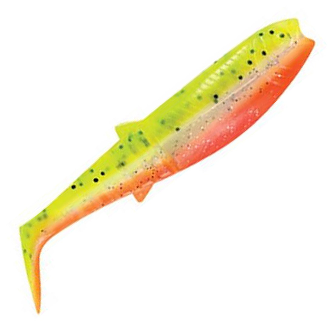 Savage Gear Cannibal Shad 8 cm jigg 5 st/pkt Lemon