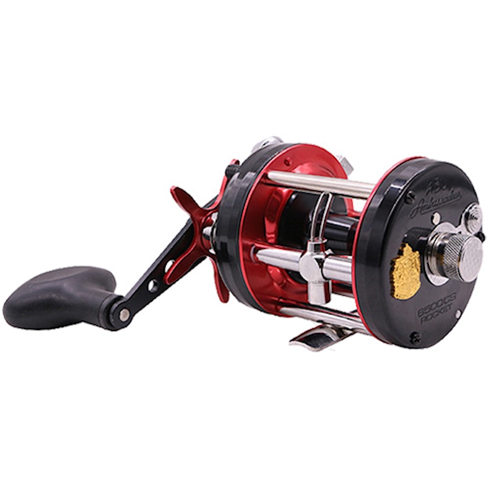 Abu Ambassadeur 6500 Cs Rocket Black Red Hi Speed Baitcasting Reel Happy Angler