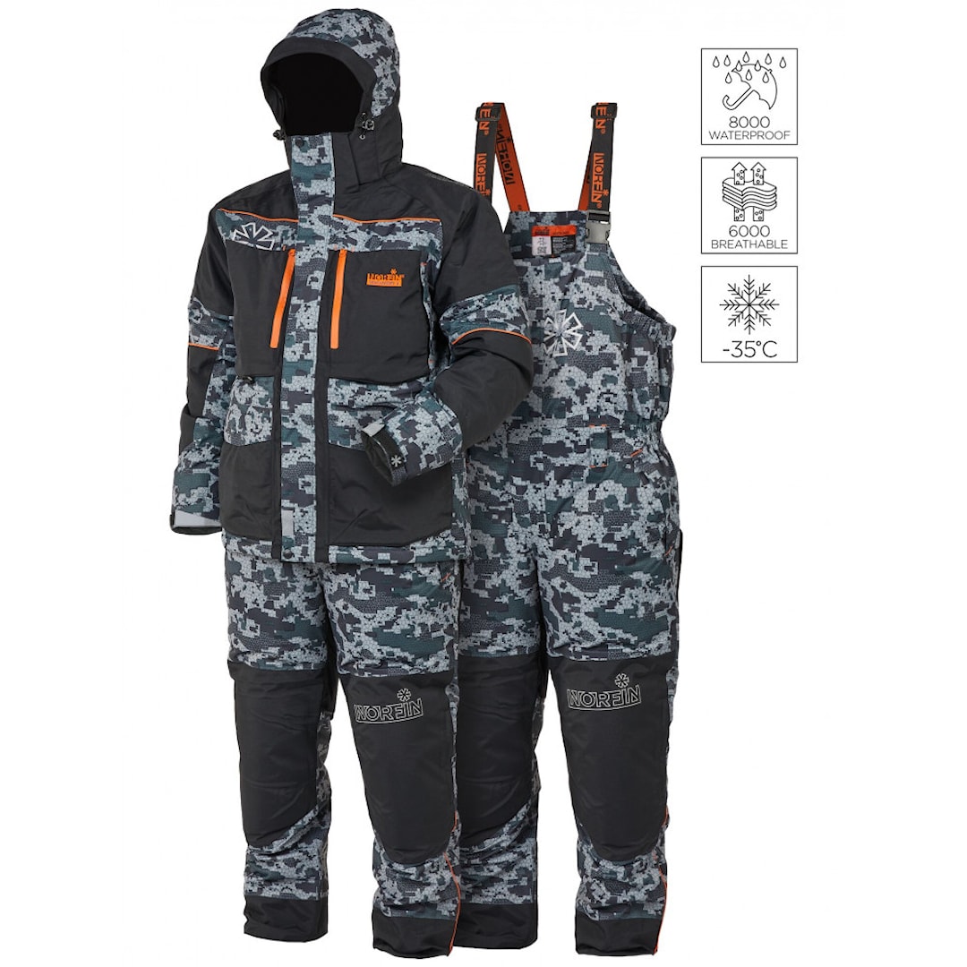 Norfin Discovery Camo Lämpöpuku L