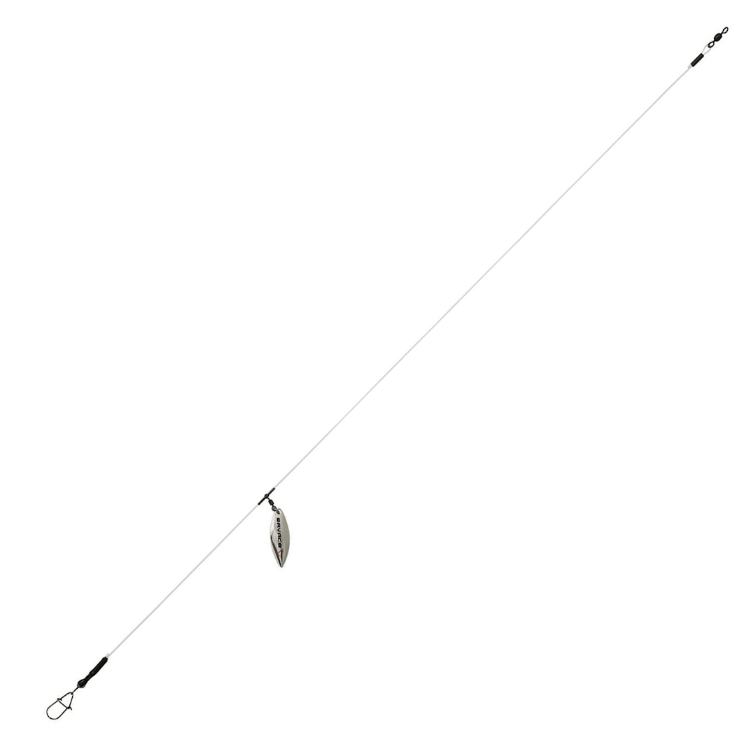 Savage Gear Teaser Trace nylontafs med spinnare 60 cm 2 st/pkt