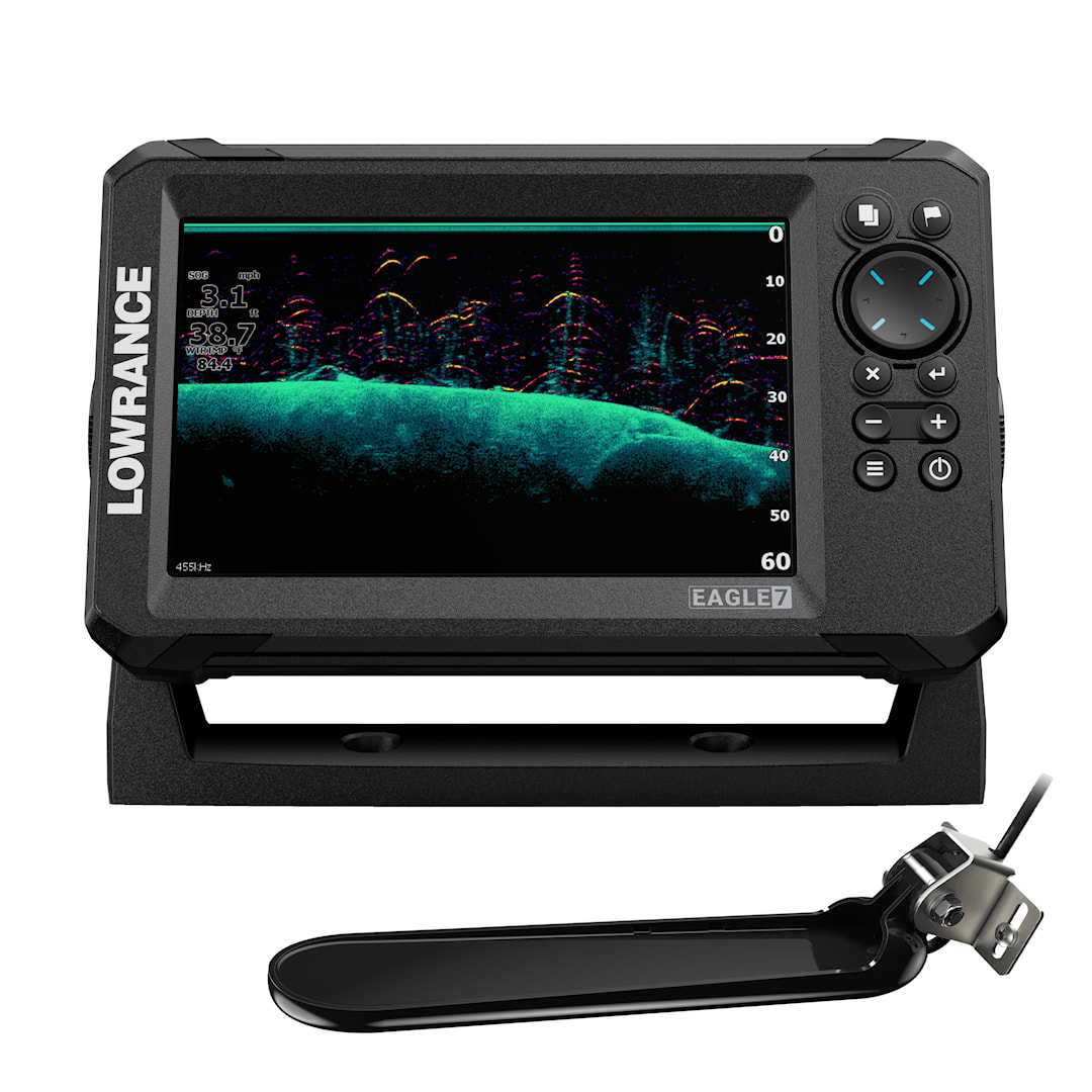 Läs mer om Lowrance Eagle 7 kombienhet + TripleShot HD givare