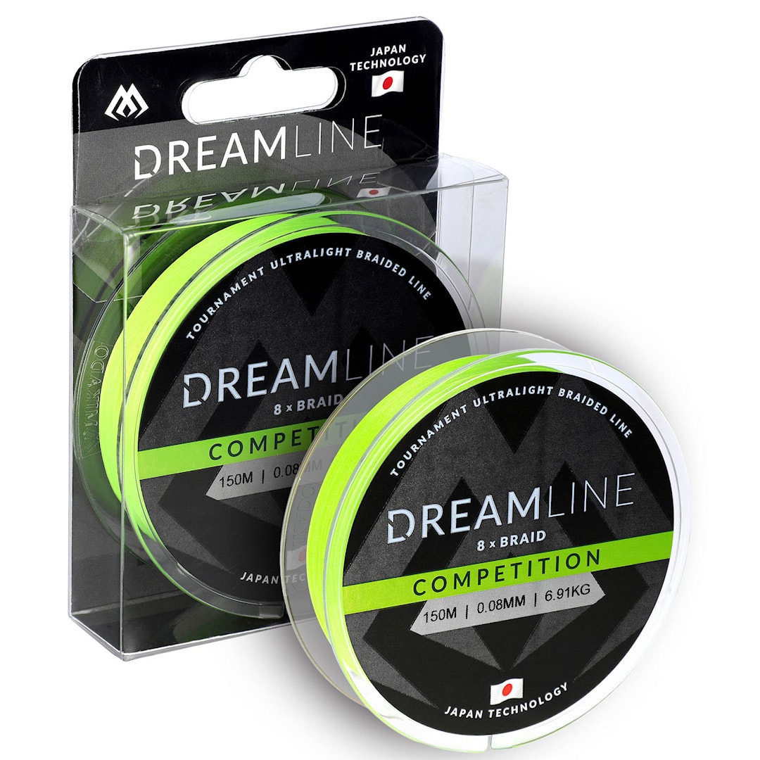 Mikado Dreamline Competition M Fluorivihreä Kuitusiima