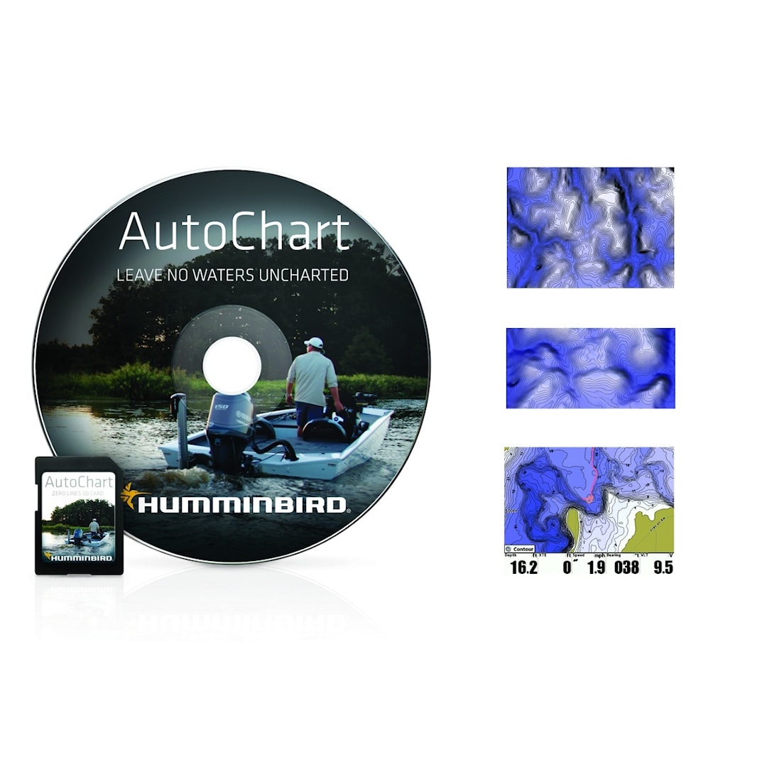 Läs mer om Humminbird AutoChart ZeroLine SD-kort