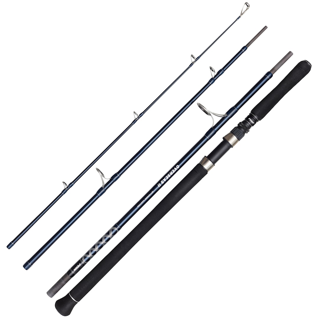 Läs mer om Penn Overseas II Offshore haspelspö 270 cm -150 g 4-delat