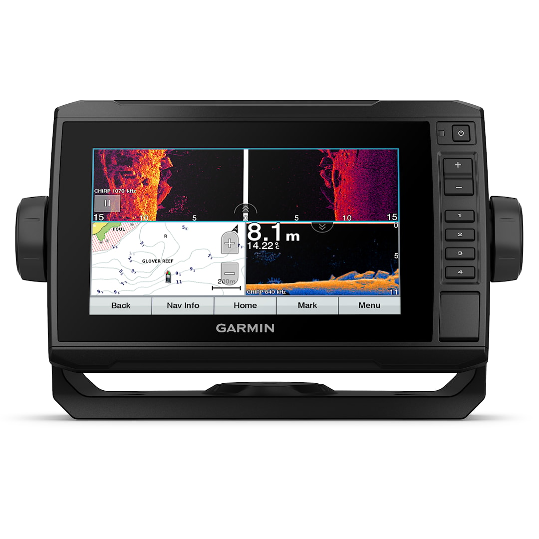 Garmin ECHOMAP UHD 72sv kombienhet + GT56UHD-TM givare