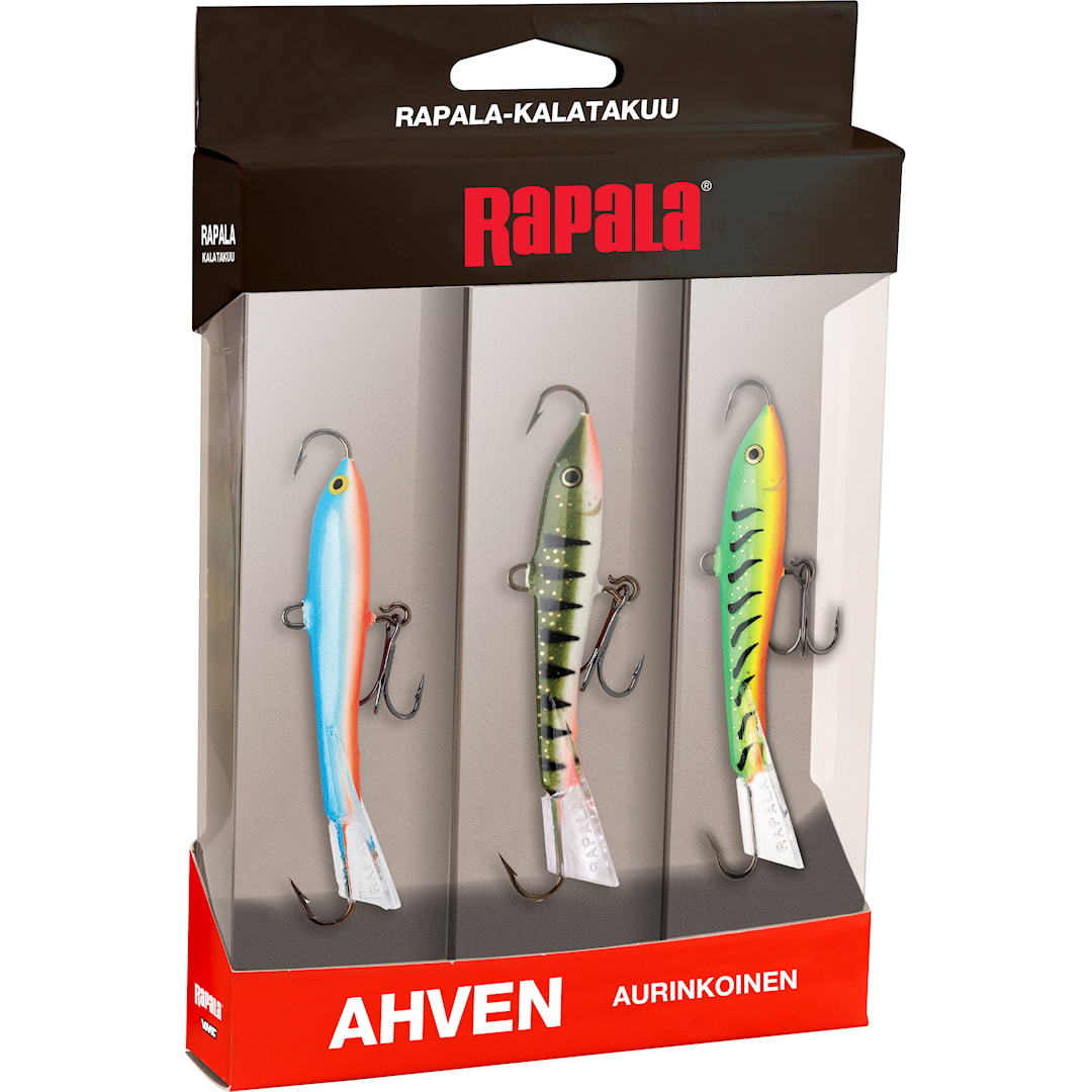 Rapala Kalatakuu Ahven solig balanspirkserie för abborre 3-pack