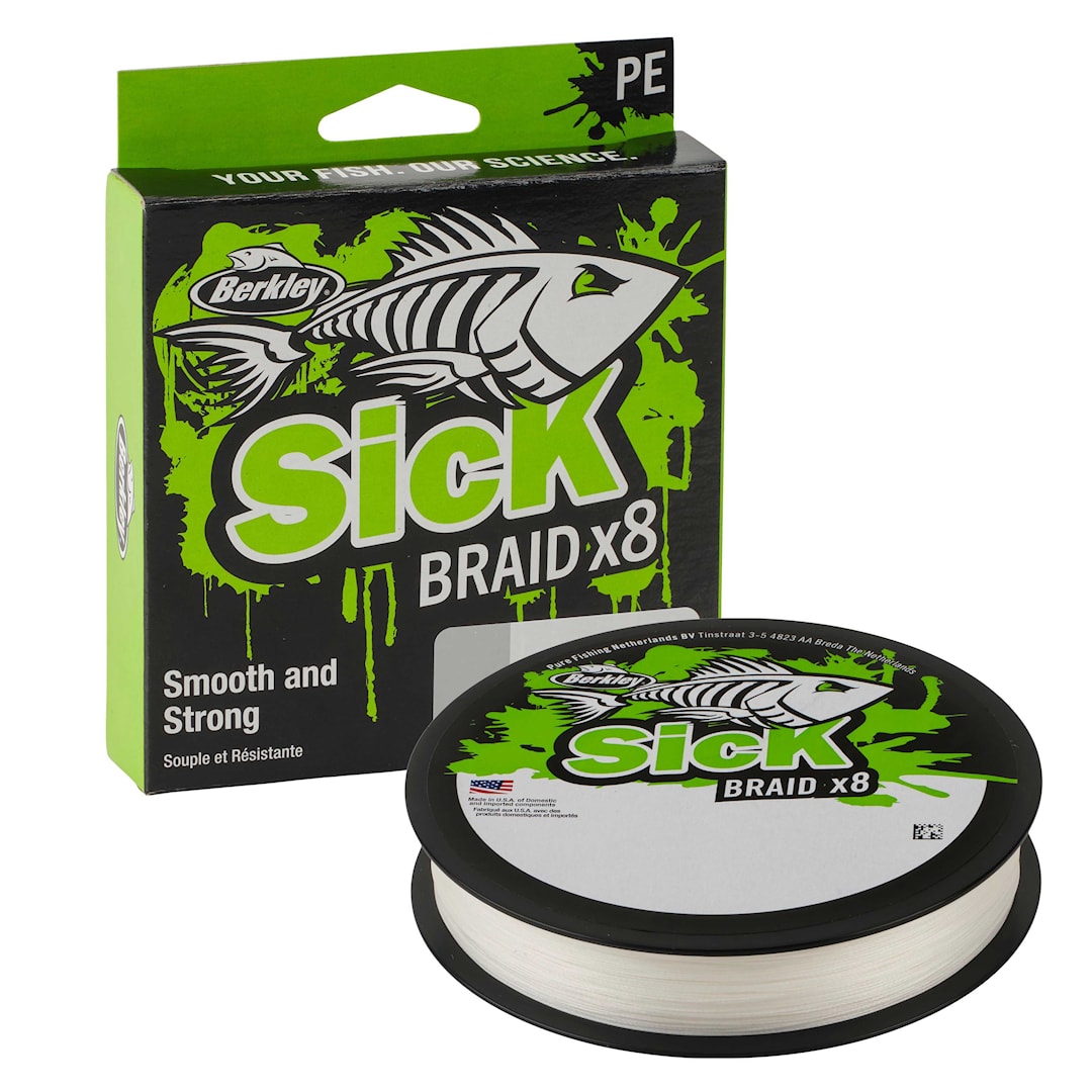 Läs mer om Berkley Sick Braid Black 2000 m flätlina 0,12 mm