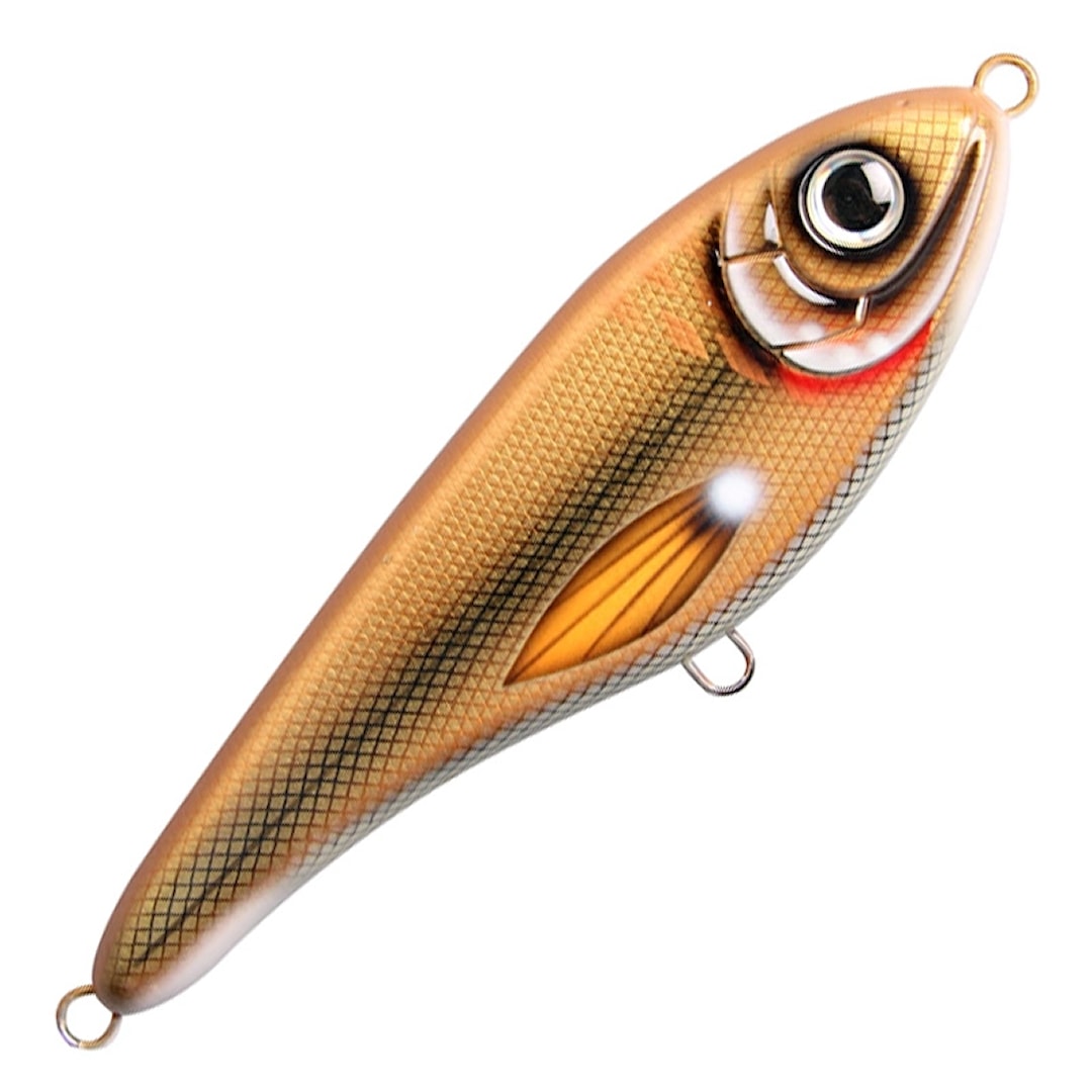 Strike Pro Buster Jerk sjunkande 15 cm jerkbait Bemidji Blonde