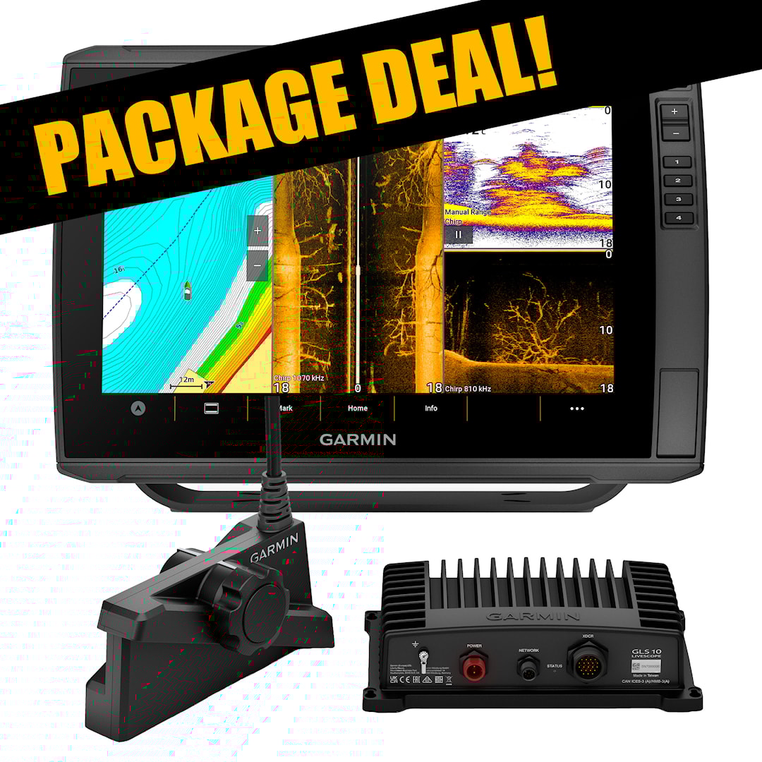 Läs mer om Garmin ECHOMAP Ultra 2 122sv + LiveScope Plus livepaket