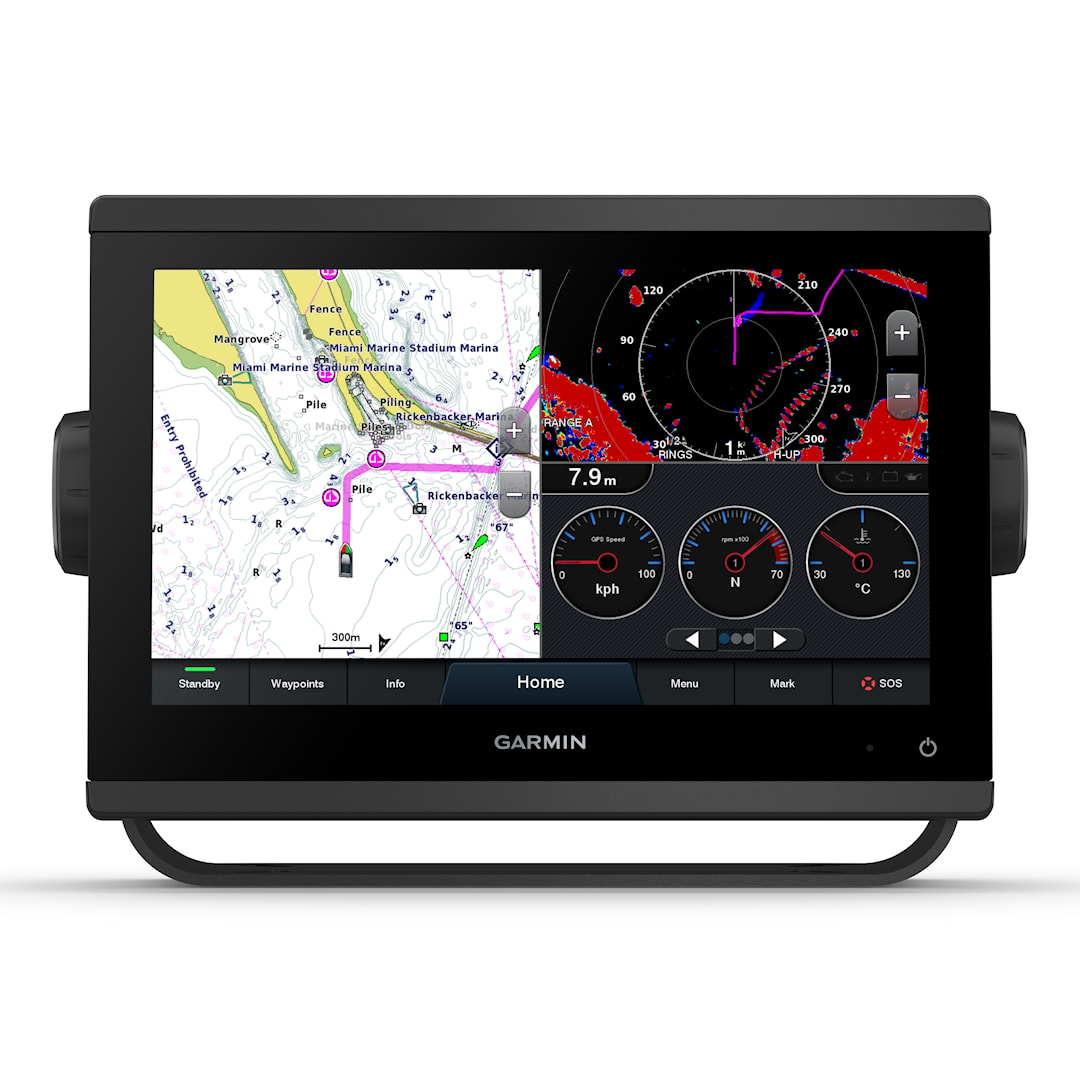 Läs mer om Garmin GPSMAP923 kartplotter