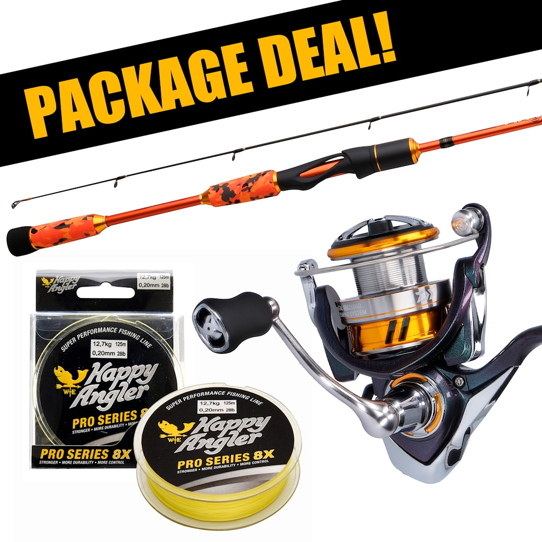 Patriot Fireball Xtreme + Daiwa Regal LT avokelasetti kuitusiimalla