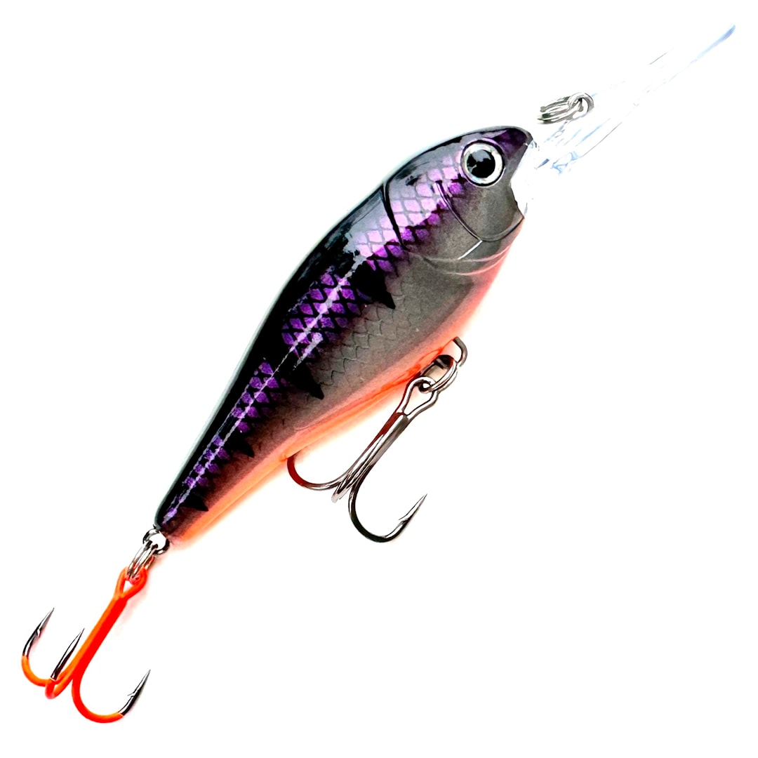 Karikko Knokker 8 cm wobbler 33R Violettiraita