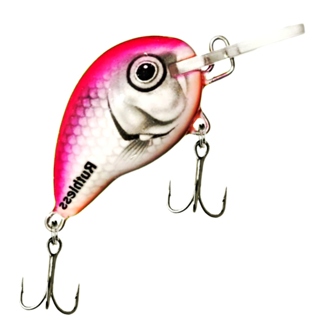 Läs mer om Ruthless Holy Diver 3,5 cm 6 g wobbler Pink