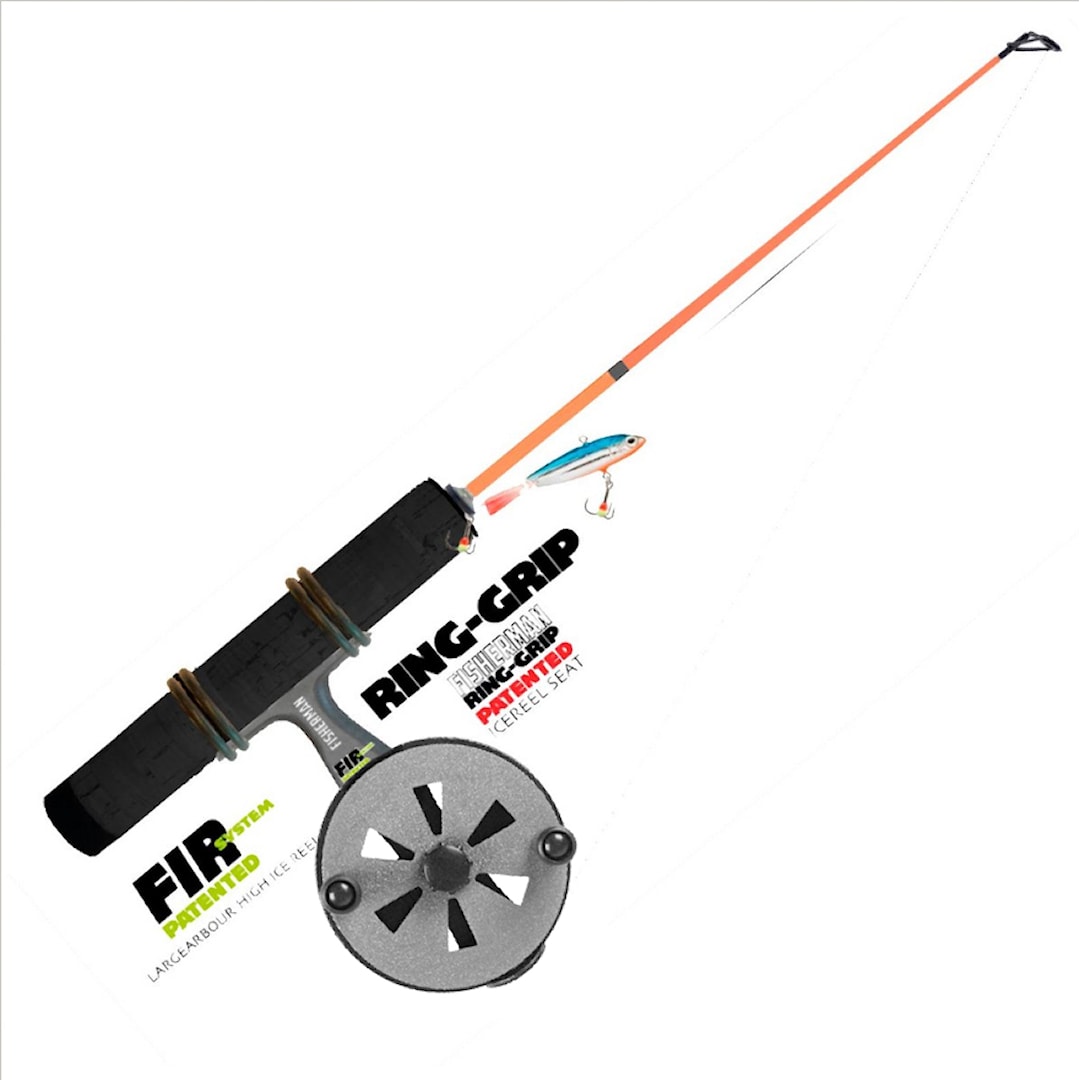 Fisherman Ring-Grip pimpelset 37 cm styvt + lätt balanspirk