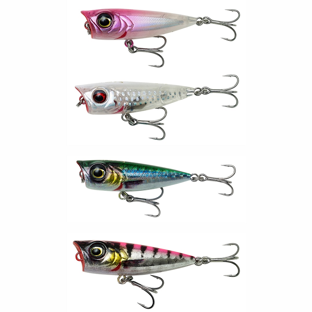 Savage Gear 3D Minnow Popper 4,3 cm lajitelma 4 kpl