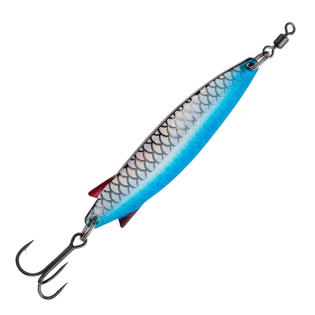 Läs mer om Abu Garcia Toby 28g skeddrag Blue Flash