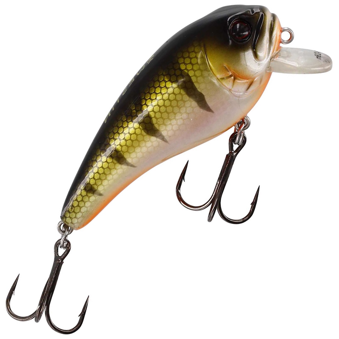 Läs mer om Westin Fatbite Crankbait 8 cm wobbler Bling Perch