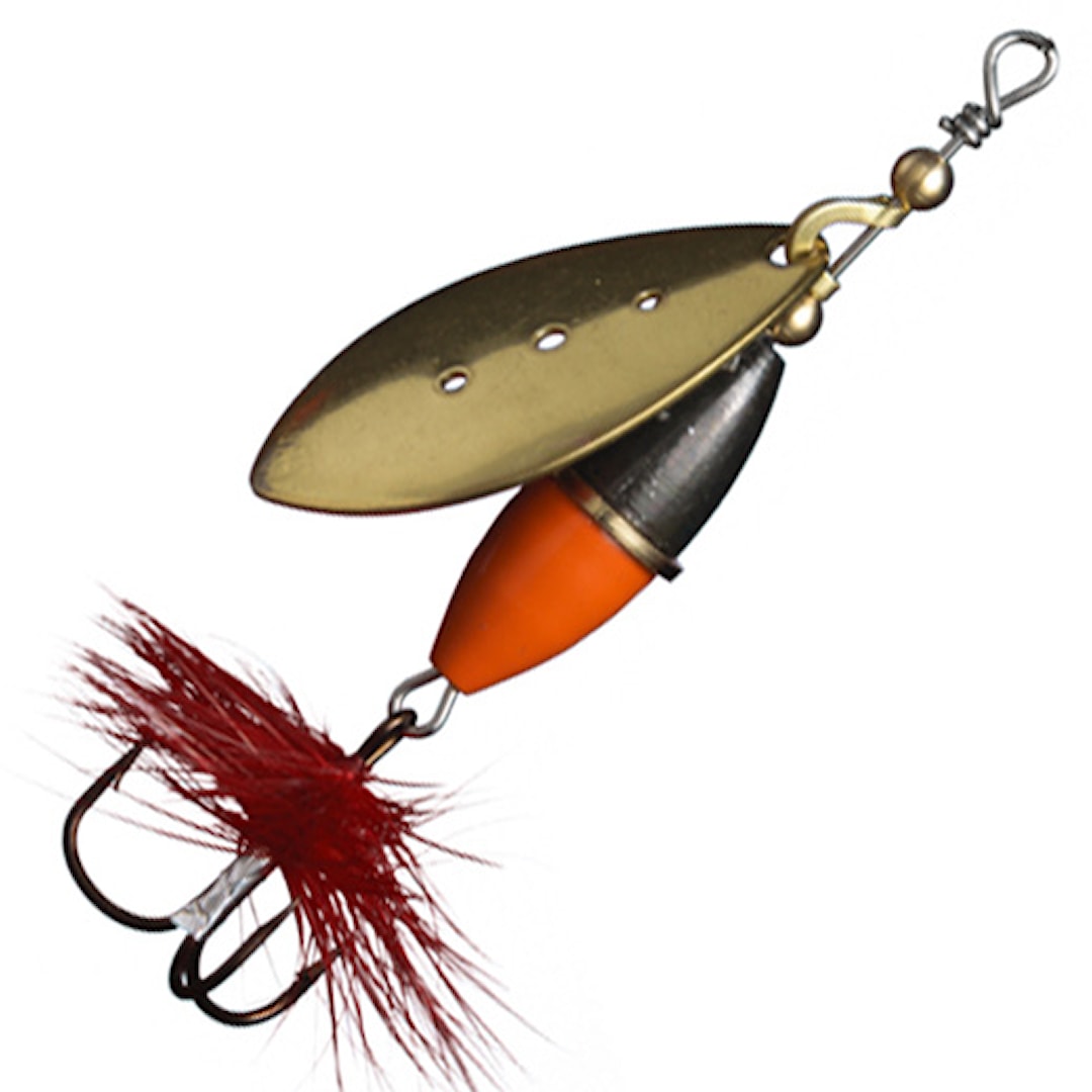 Myran Wipp Orange-Svart 10 g spinnare Gold