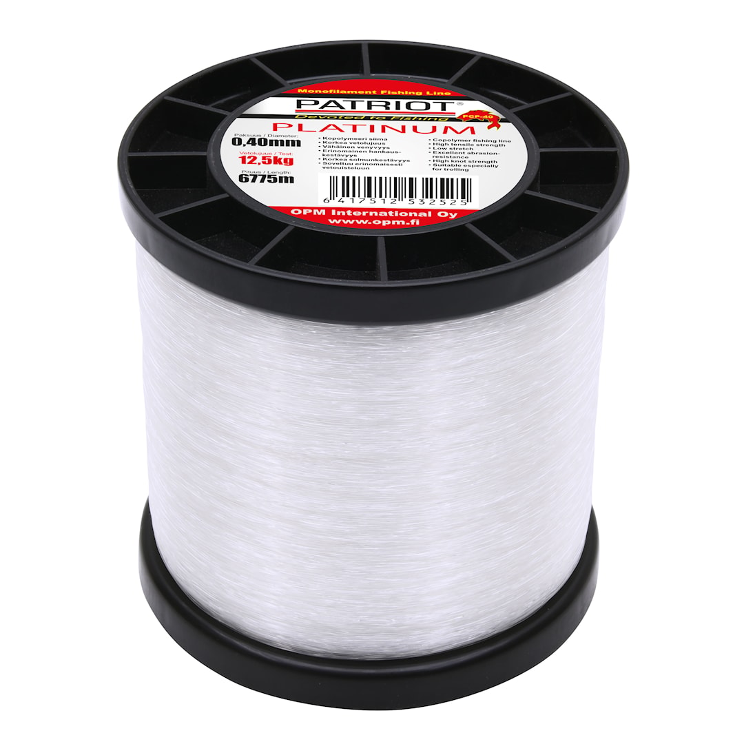 Patriot Platinum Monofiilisiima ,40Mm ,50Kg 6775M