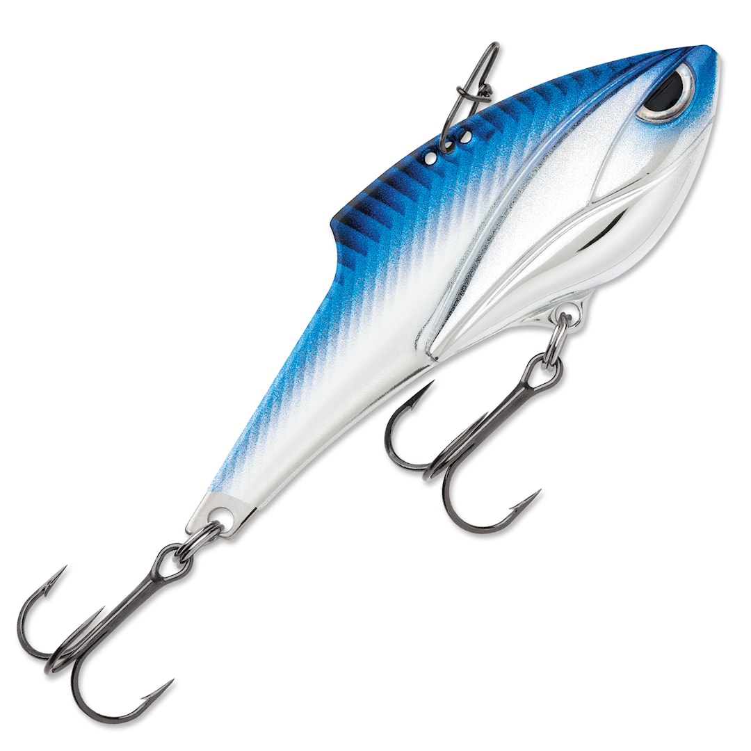 Läs mer om Rapala Rippin Blade 7 cm bladebait Chrome Blue