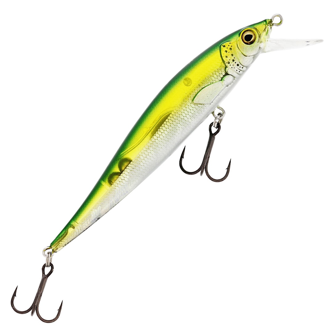 Läs mer om Westin Jerkbite SR 9 cm wobbler Olive Minnow