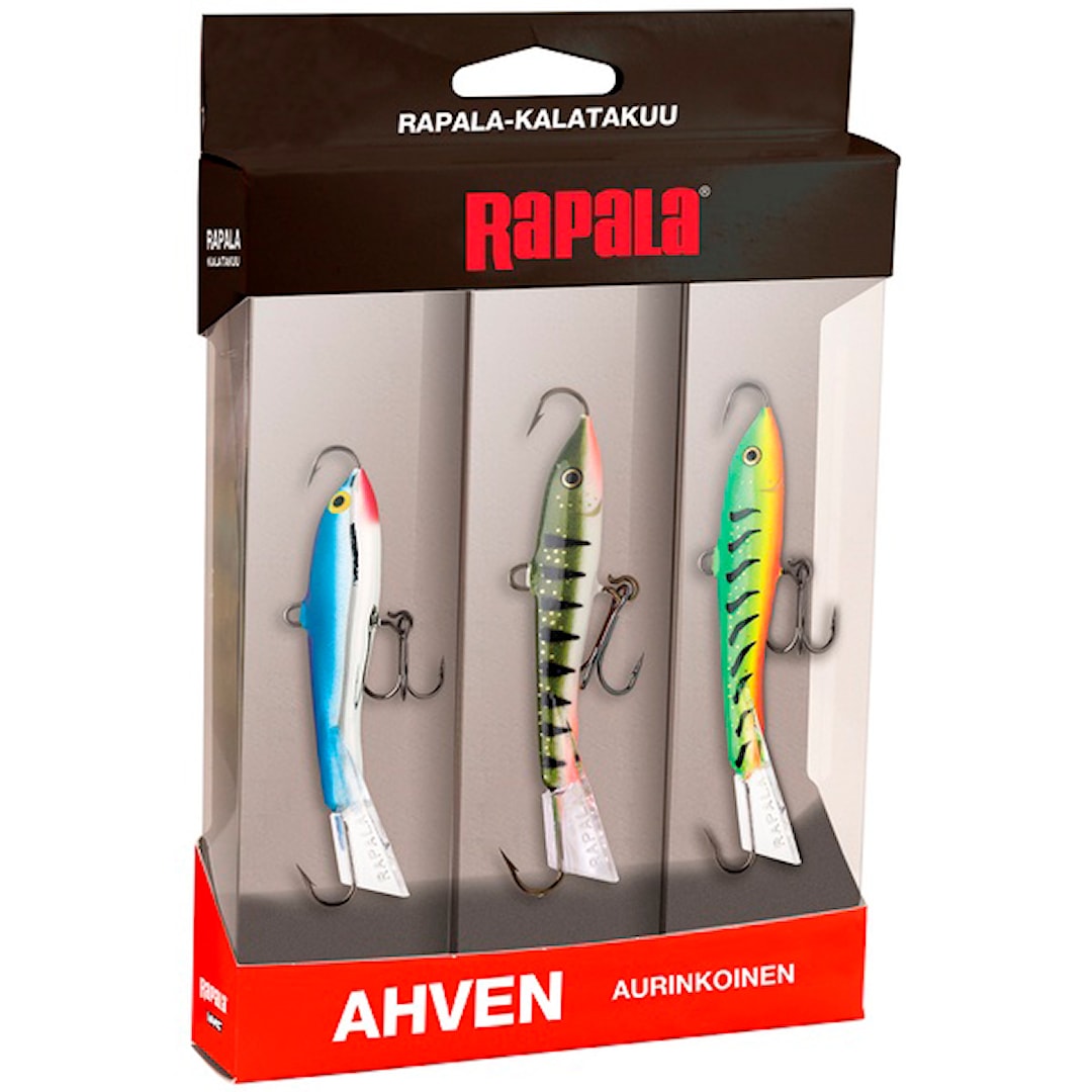 Rapala Kalatakuu Ahven solig balanspirkserie för abborre 3-pack