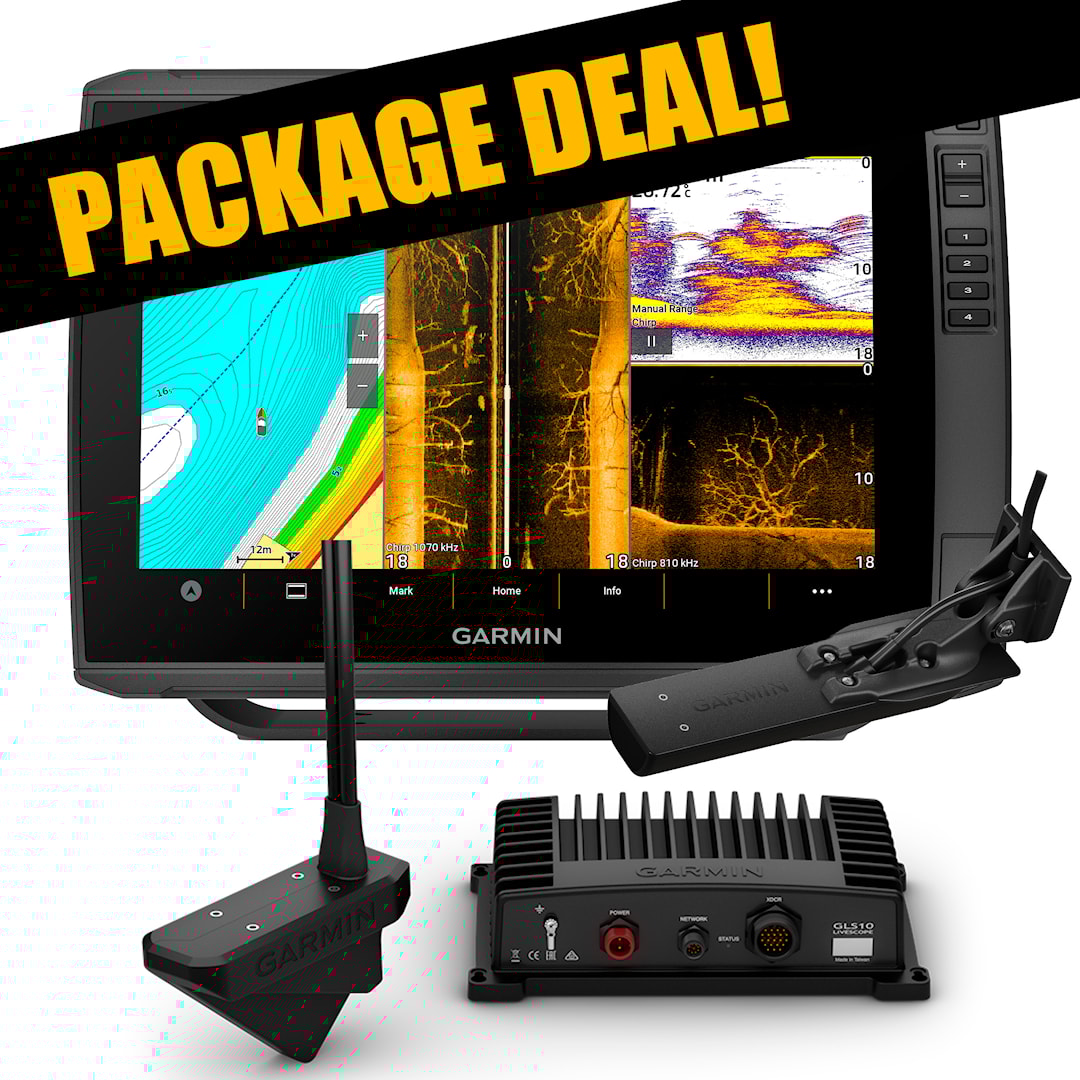 Läs mer om Garmin ECHOMAP Ultra 2 122sv + LiveScope livepaket med GT56 givare