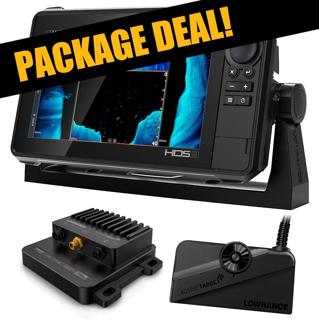 Lowrance HDS Live 9 + Active Target livepaket