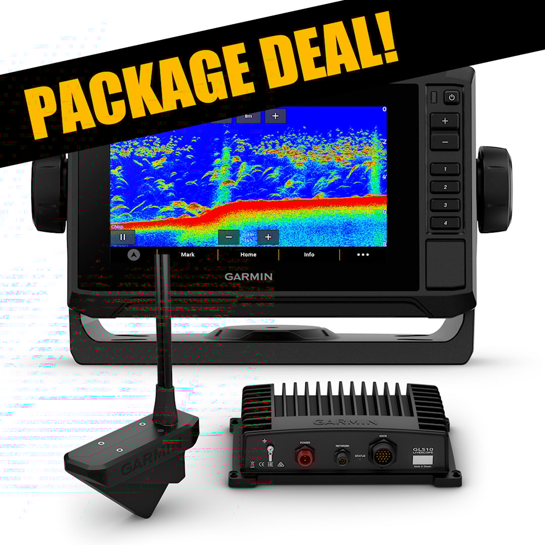 Läs mer om Garmin ECHOMAP UHD2 92sv + LiveScope livepaket med GT56 givare