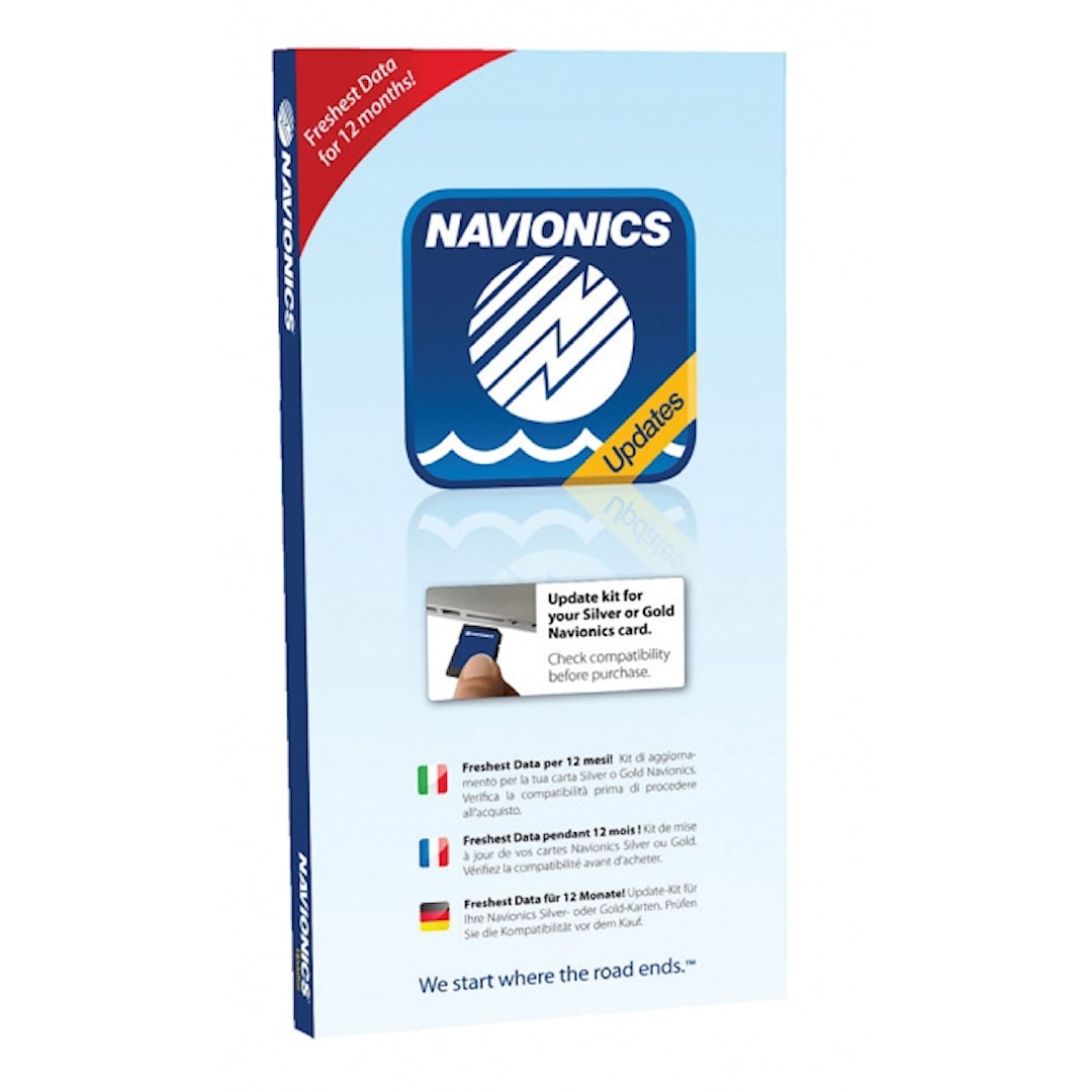 Navionics Updates uppdateringskort